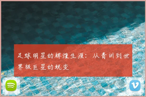 足球明星的辉煌生涯:从青训到世界级巨星的蜕变